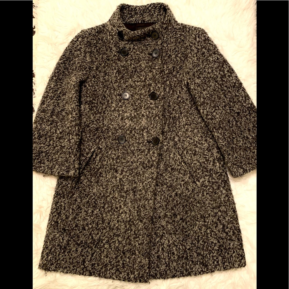 Ann Taylor warm wool swing Coat sz medium grey